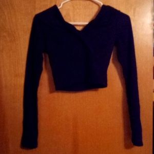 Fashion Nova long sleeve crop